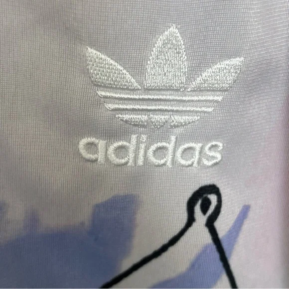 Adidas Women's Artistic Multicolor Bomber Jacket - Picture 7 of 7